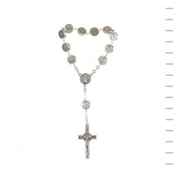 Dezena Metal de São Bento com Medalhas Dezena Metal de São Bento com Medalhas