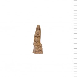 Fátima Madeira Estilizada Natural 12cm Fátima Madeira Estilizada Natural 12cm