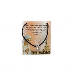 Fio e Inicial com Brilhantes Preto Fio e Inicial com Brilhantes Preto