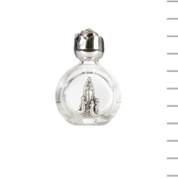 Frasco Pequeno Agua Fátima Imagem de Metal Frasco Pequeno Agua Fátima Imagem de Metal