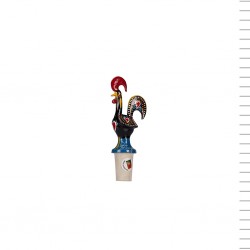Galo de Barcelos em Metal com Rolha Galo de Barcelos em Metal com Rolha
