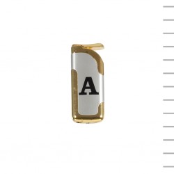 Isqueiro Dourado com Inicial Isqueiro Dourado com Inicial