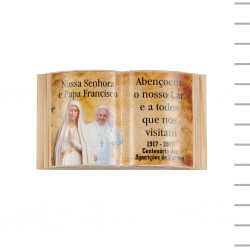 Livro de Madeira Centenário das Aparições Livro de Madeira Centenário das Aparições