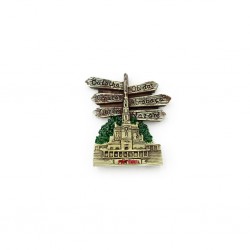 Magnético Poliresina Santuário Placa Cidades 4048