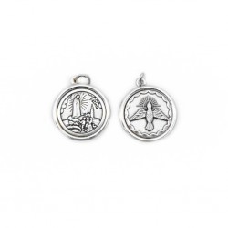 Medalha Argentada C/ Diversos Santos T23 Medalha Argentada C/ Diversos Santos T23