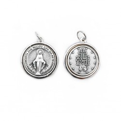 Medalha Argentada C/ Diversos Santos T23 (Nossa Senhora das Graças) Medalha Argentada C/ Diversos Santos T23 (Nossa Senhora das Graças)