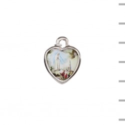 Medalha Coração Aparição Colorida Vs Div. Santos Medalha Coração Aparição Colorida Vs Div. Santos