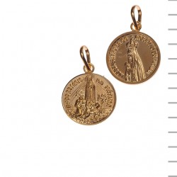Medalha Fátima Coroada Vs Aparição Medalha Fátima Coroada Vs Aparição