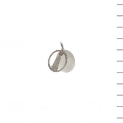 Medalha Prata 925 com Nossa Sra. de Fátima e Oração 1,6gr Medalha Prata 925 com Nossa Sra. de Fátima e Oração 1,6gr