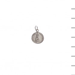 Medalha Prata Oval Fátima 0,80gr Medalha Prata Oval Fátima 0,80gr