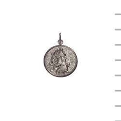 Medalha Prata São Cristóvão 2,5cm 1ME Medalha Prata São Cristóvão 2,5cm 1ME