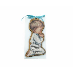 Medalhão Anjo em Madeira C/ Cortiça Medalhão Anjo em Madeira C/ Cortiça