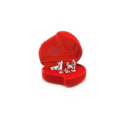 Mini Presépio Coração Grande Veludo Mini Presépio Coração Grande Veludo