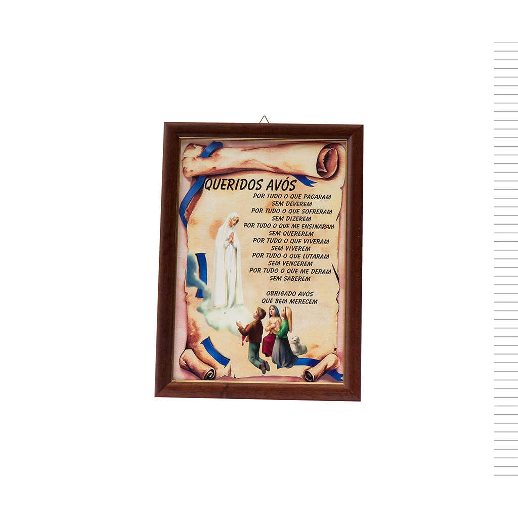 Moldura A4 com Dedicatória