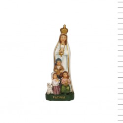 N. Sra. de Fátima e Pastorinhos 15cm N. Sra. de Fátima e Pastorinhos 15cm