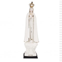 N.ª Sr.ª de Fátima Grande Ouro e Manto Trabalhado 40cm N.ª Sr.ª de Fátima Grande Ouro e Manto Trabalhado 40cm
