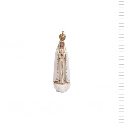 Nossa Sra. de Fátima com Coroa Incorporada 23cm Nossa Sra. de Fátima com Coroa Incorporada 23cm