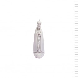 Nossa Sra. de Fátima com Coroa Incorporada 23cm Cru Nossa Sra. de Fátima com Coroa Incorporada 23cm Cru