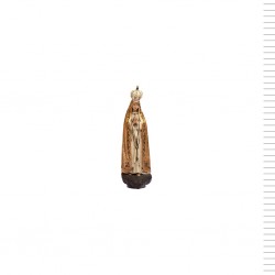 Nossa Sra. Fátima com Coroa Ouro Marfim 16,5cm Nossa Sra. Fátima com Coroa Ouro Marfim 16,5cm