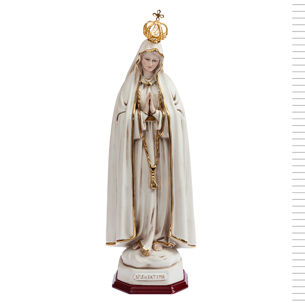 Nossa Sra. Fátima Ouro nº3 258TL - 35cm