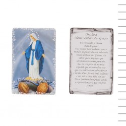 Pagela Div. Santos Cartão Plastificado Pagela Div. Santos Cartão Plastificado