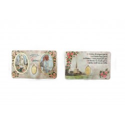 Pagela do Papa Francisco e Fátima Pagela do Papa Francisco e Fátima