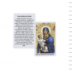 Pagela Plastificada Nossa Senhora da Saúde Pagela Plastificada Nossa Senhora da Saúde