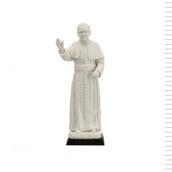 Papa Francisco em Porcelana Branca 28cm Papa Francisco em Porcelana Branca 28cm