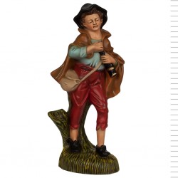 Pastor De Chapéu C/ Flauta 30Cm Pastor De Chapéu C/ Flauta 30Cm