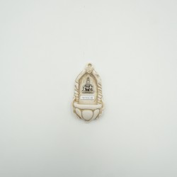 Pia de Água Benta Pérola com N. Sra de Fátima Pia de Água Benta Pérola com N. Sra de Fátima