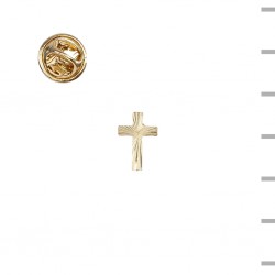 Pin C/ Cruz Mini Dourado