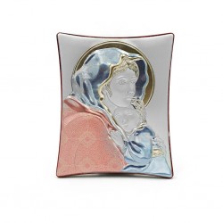 Placa Bilaminada C/ Amor de Mãe Colorida 11.8x14cm Placa Bilaminada C/ Amor de Mãe Colorida 11.8x14cm