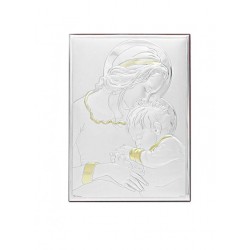 Placa Bilaminada C/ Amor de Mãe Ouro 26x19cm Placa Bilaminada C/ Amor de Mãe Ouro 26x19cm