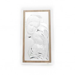 Placa C/ Sagrada Familia Bilaminada 25,5x45,5cm Placa C/ Sagrada Familia Bilaminada 25,5x45,5cm