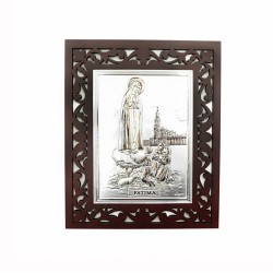 Placa Madeira C/ Bilaminado C/ Aparição Ouro 20x25cm Placa Madeira C/ Bilaminado C/ Aparição Ouro 20x25cm