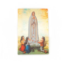 Placa Madeira Color.+ Ouro C/ Div. Motivos Fátima Placa Madeira Color.+ Ouro C/ Div. Motivos Fátima