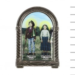 Placa Metal Cúpula com Pastorinhos Placa Metal Cúpula com Pastorinhos