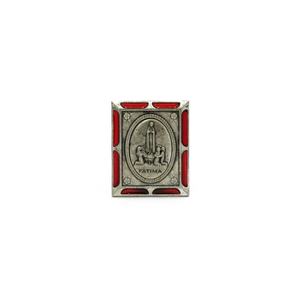 Placa Nikelada com Bordaux e Aparição de Fátima