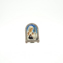 Placa Oval (A) Colorida Fátima Pastorinhos 6.5cm Placa Oval (A) Colorida Fátima Pastorinhos 6.5cm