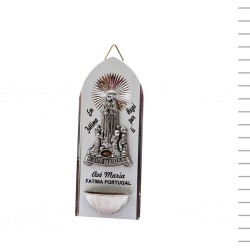 Placa Pia com Fátima Placa Pia com Fátima