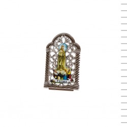 Placa Rendilhada Aparição Colorida 9 cm Placa Rendilhada Aparição Colorida 9 cm