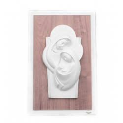 Placa Sagrada Familia Estilizada Pérola 25,5x40cm Placa Sagrada Familia Estilizada Pérola 25,5x40cm