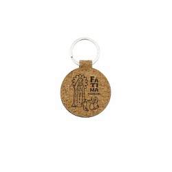 Porta Chaves Cortiça C/ Aparição de Fátima"Comics" Porta Chaves Cortiça C/ Aparição de Fátima"Comics"