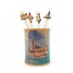 Porta- Lápis ilustrado Fátima Porta- Lápis ilustrado Fátima