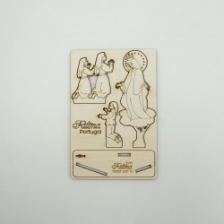 Postal vs Placa em Madeira Diversos Motivos Postal vs Placa em Madeira Diversos Motivos