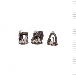 Presépio Pequeno Artesanal em Grês e Porcelana