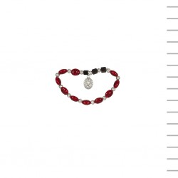 Pulseira Dezena Infantil Joaninhas e Med. Fátima Pulseira Dezena Infantil Joaninhas e Med. Fátima