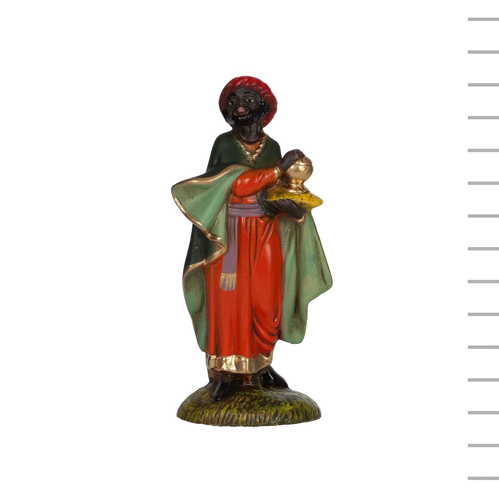 Rei Mago Preto 30Cm (OP)