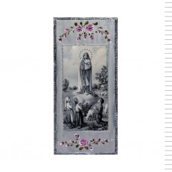 Retábulo 325 Fátima e Prata 14*30cm