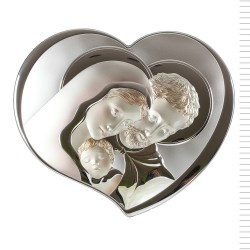 Sagrada Família Bilaminado Coração Colorido 38*33.50 cm Sagrada Família Bilaminado Coração Colorido 38*33.50 cm